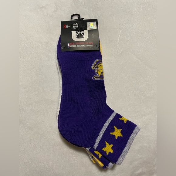 NBA Other - Lakers men’s 3 piece pair of socks